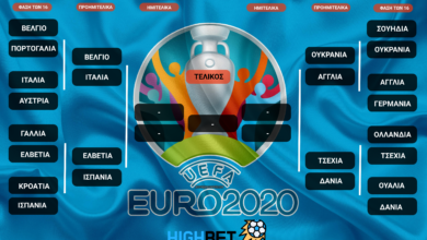 Προημιτελικά EURO 2020 HIghbet